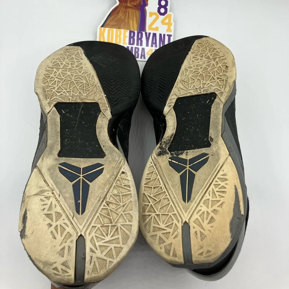 Nike Kobe Bryant 7 VII Zoom Black Wolf Grey Mamba Men’s Shoes Size 13 - Picture 13 of 16